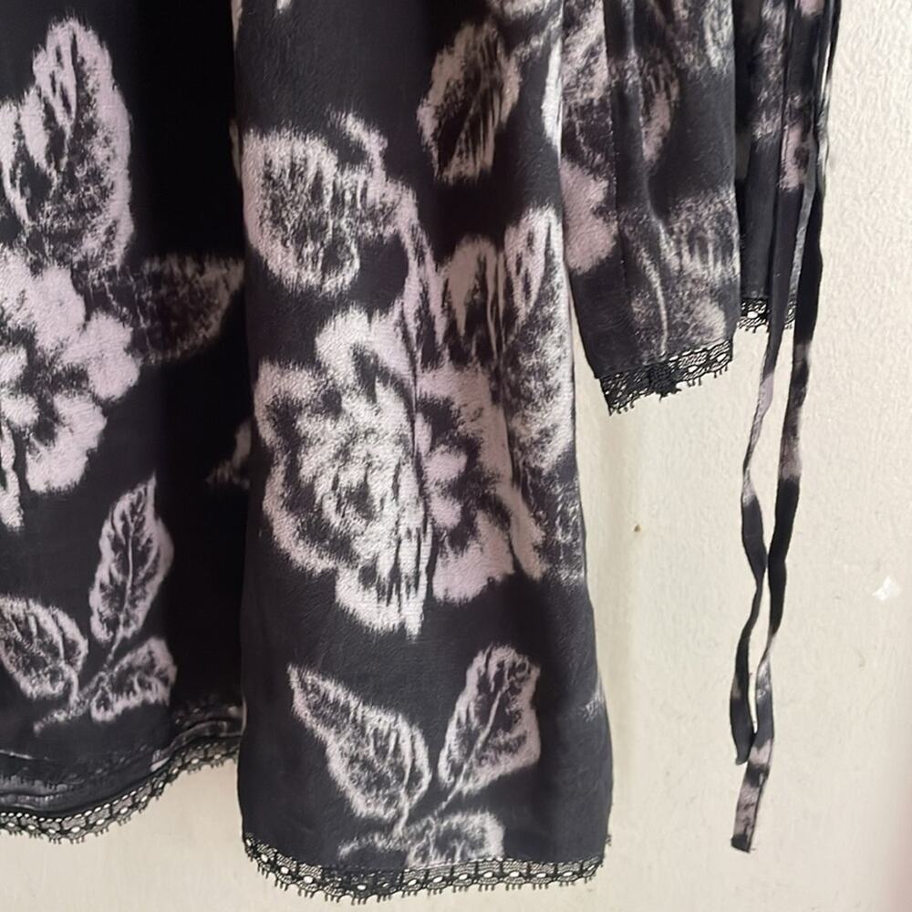 ALLSAINTS Aster Kasuri Floral Dress - Picture 9 of 16